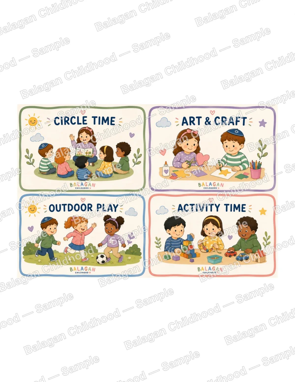 Daily Routine Cards Activities
