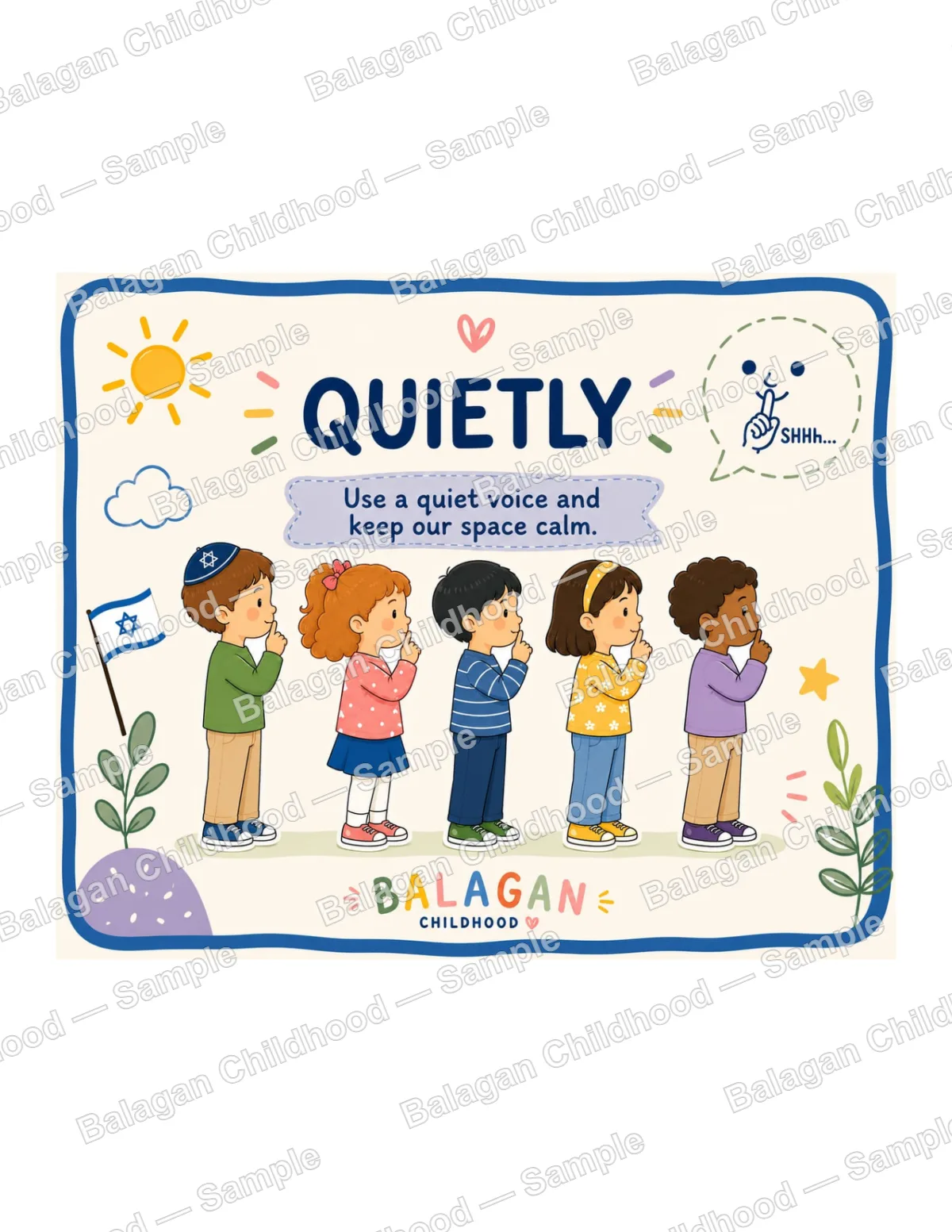 Classroom Rule Quietly