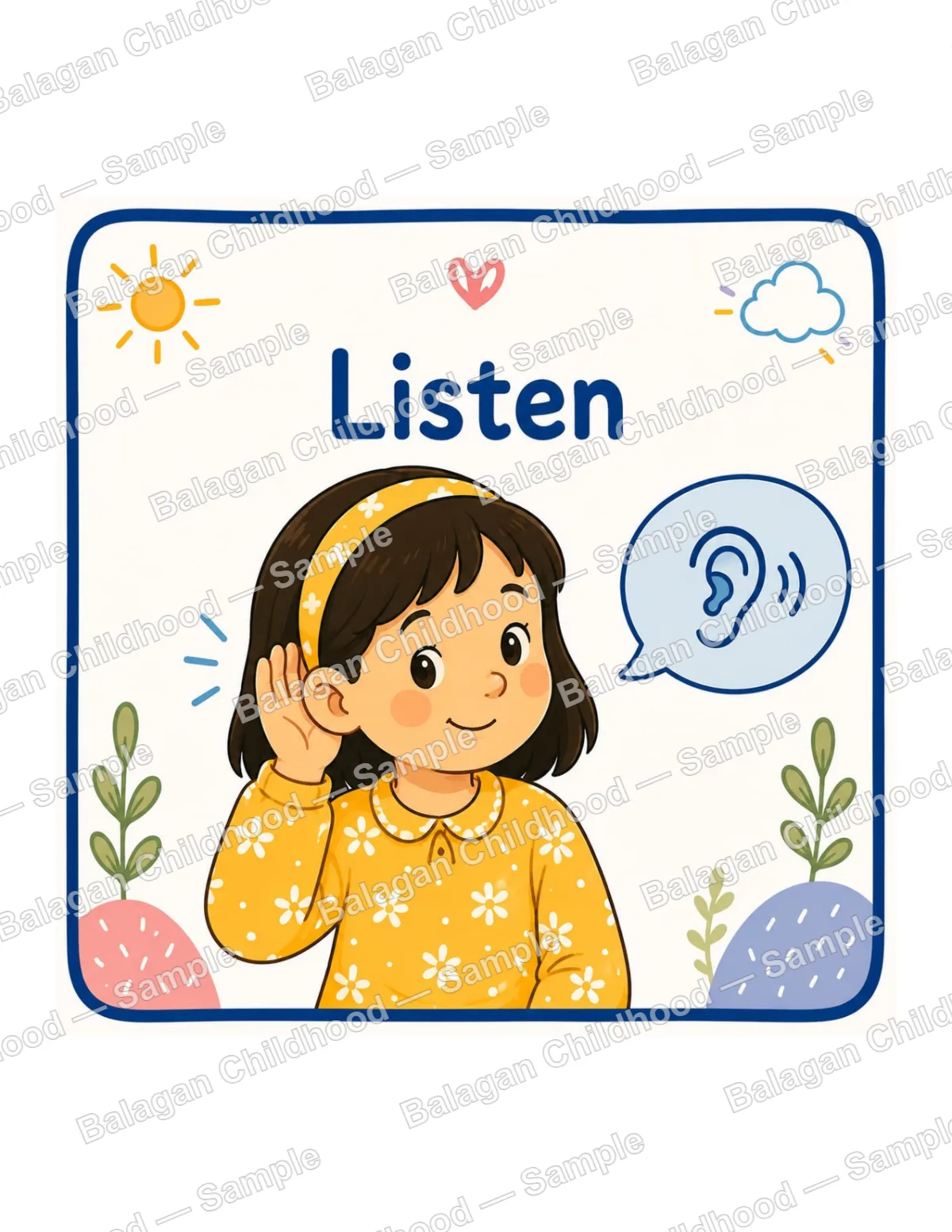 Classroom Rule Listen
